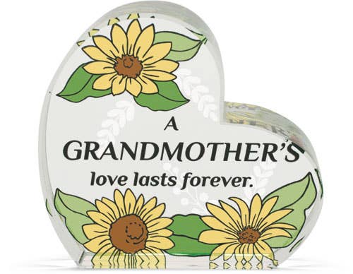 AngelStar - Grandmother - Relationship Glass Plaque