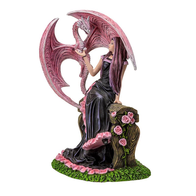 PACIFIC GIFTWARE - 15575 Anne Stokes Dragon Friendship Elegant Dragon C/4