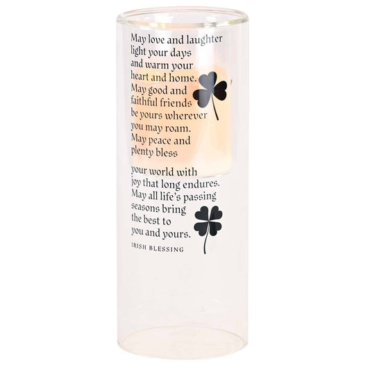 Cottage Garden - Candleholder Love & Laughter Light 10In