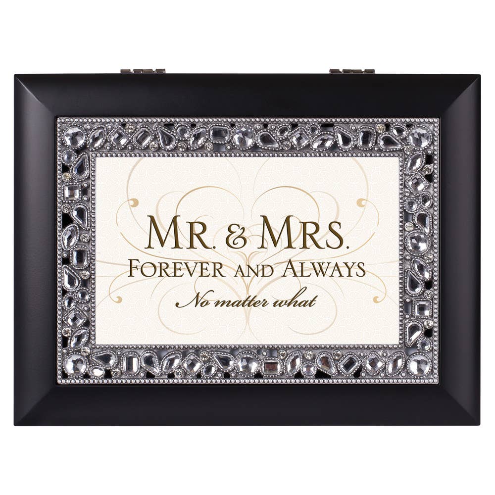 Cottage Garden - Mr & Mrs Forever And Always Musical Keepsake Box