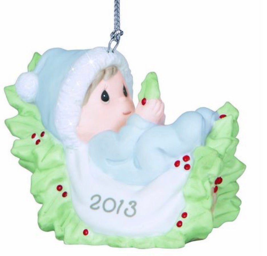 Precious Moments Dated”Baby’s First Christmas”2013