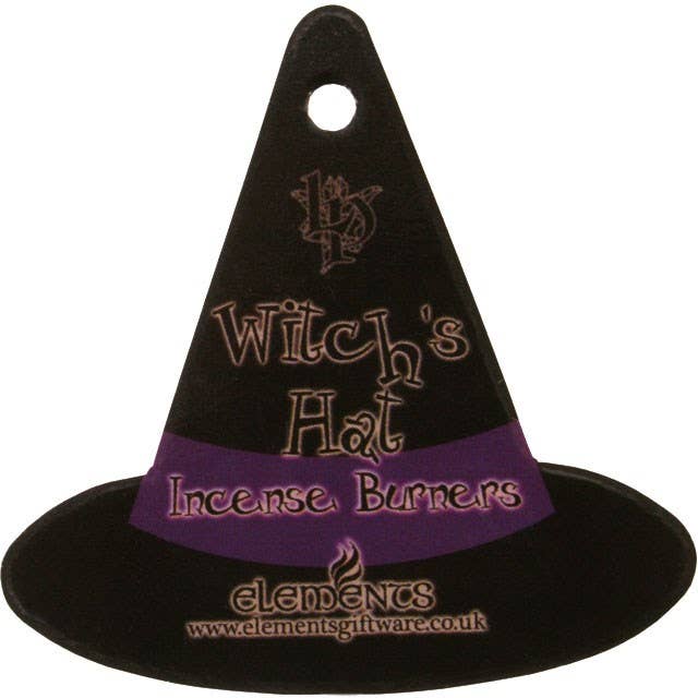 Something Different Wholesale - Witch Hat With Cat Incense Cone Holder