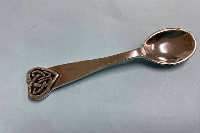 Basic Spirit - Celtic Heart Baby Spoon (NO BOX)