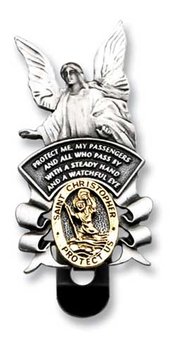 Abbey & CA Gift - Traveler Prayer Visor Clip