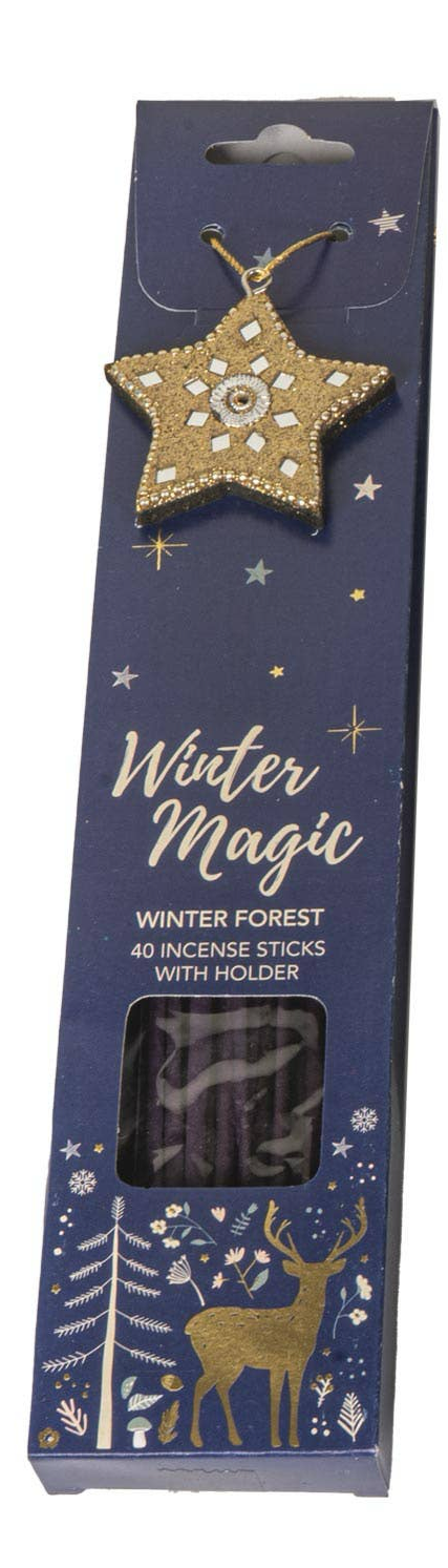 PACIFIC GIFTWARE - 14846 Winter Magic Incense Sticks Display Set