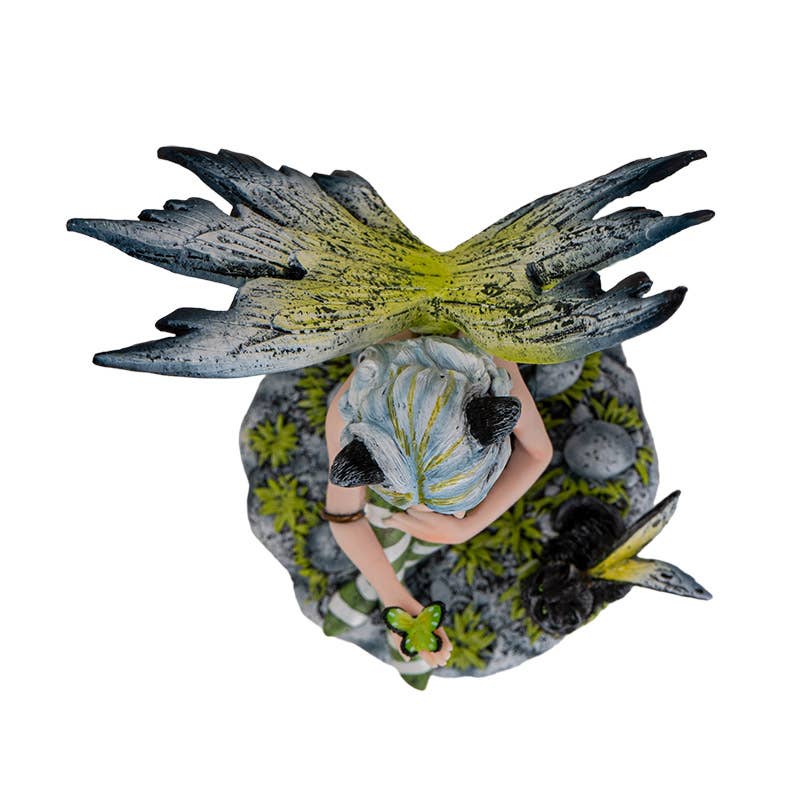 PACIFIC GIFTWARE - 15765 Fairy with Black Cat