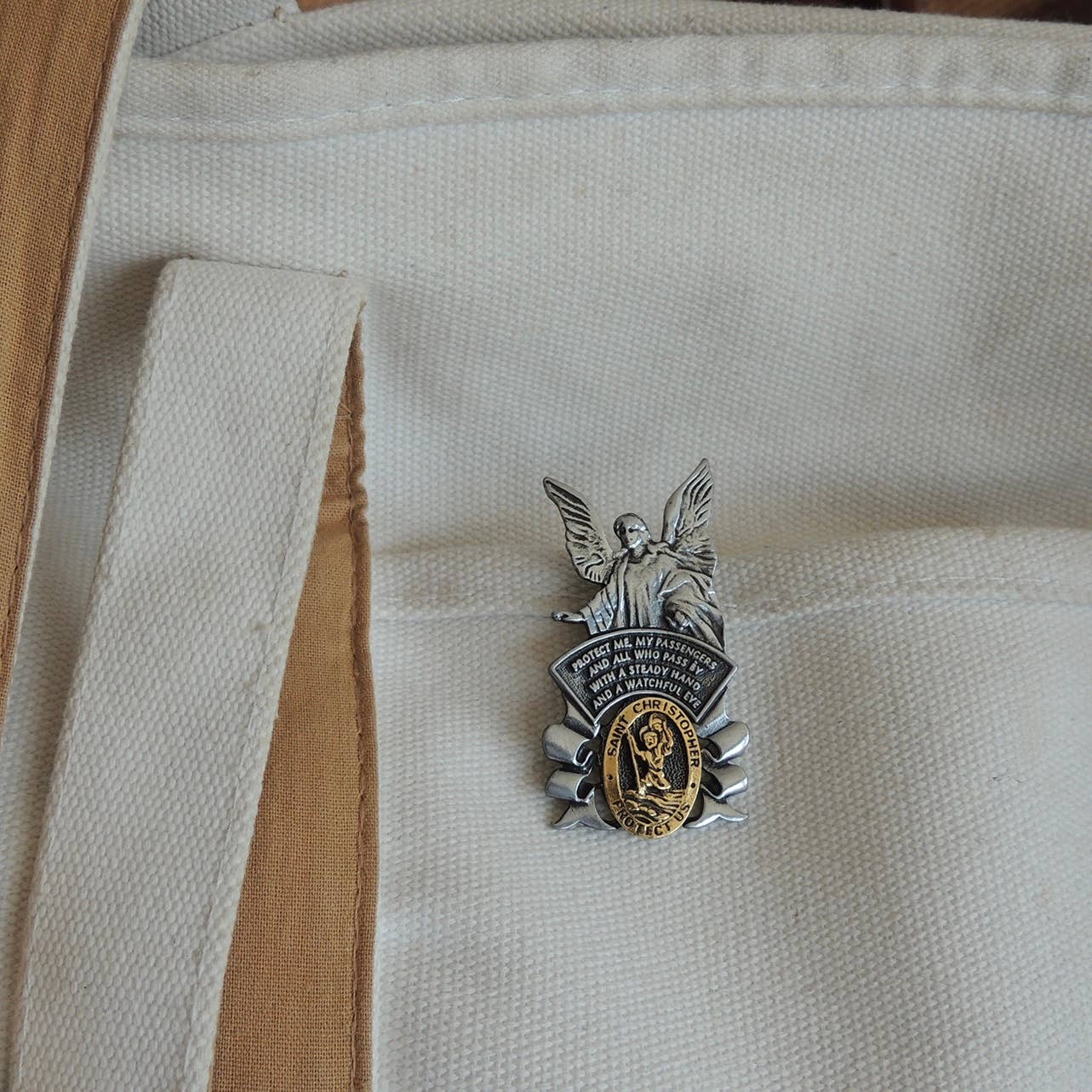 Abbey & CA Gift - Traveler Prayer Visor Clip