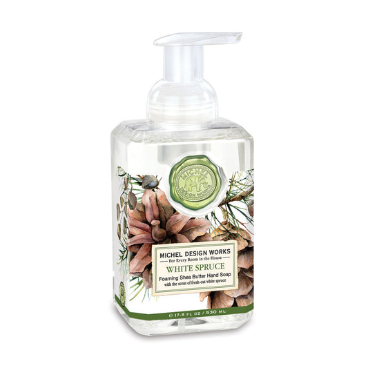 Michel Design Works “White Spruce” Foaming Soap