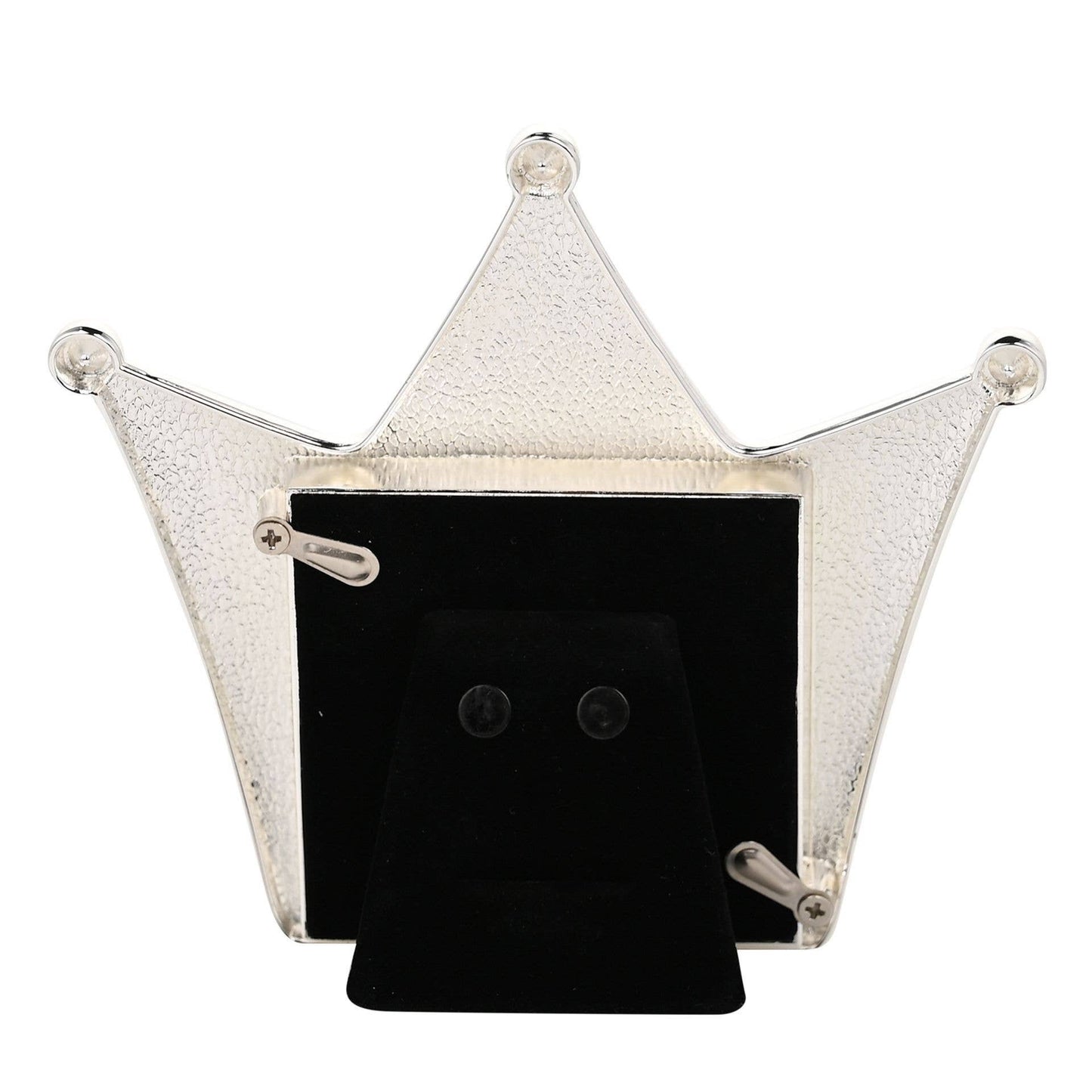 WIDDOP and Co. - Hello Baby Silverplated Crown Frame - Pink