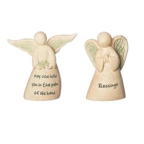Roman - 3"H 2 ASST FAITHSTONES IRISH