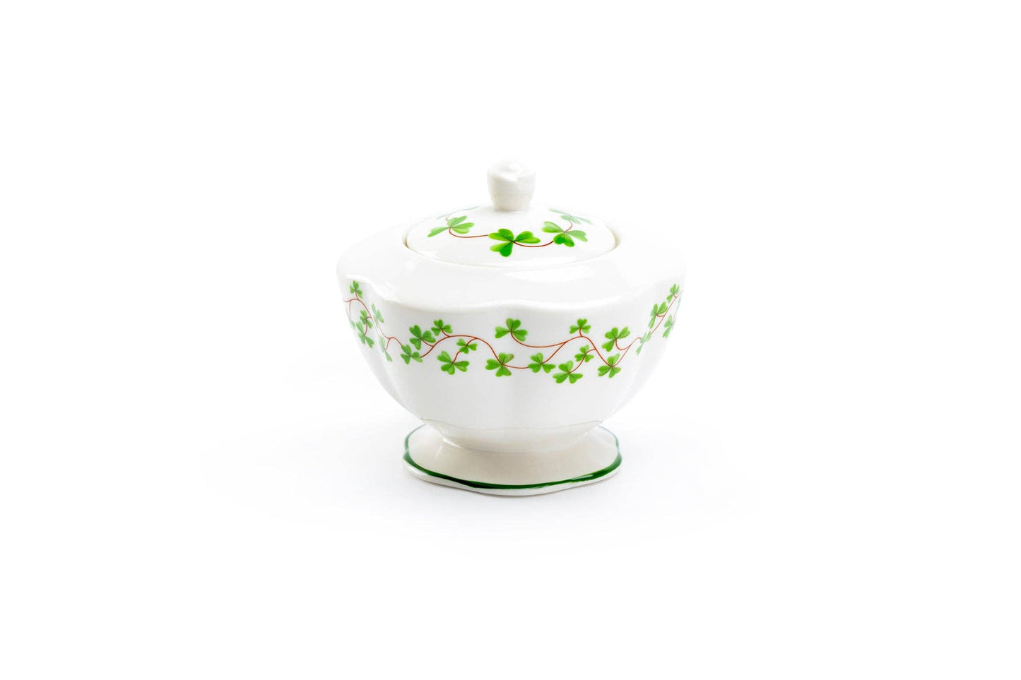 Grace Teaware - Shamrock Fine Porcelain Sugar and Creamer Set
