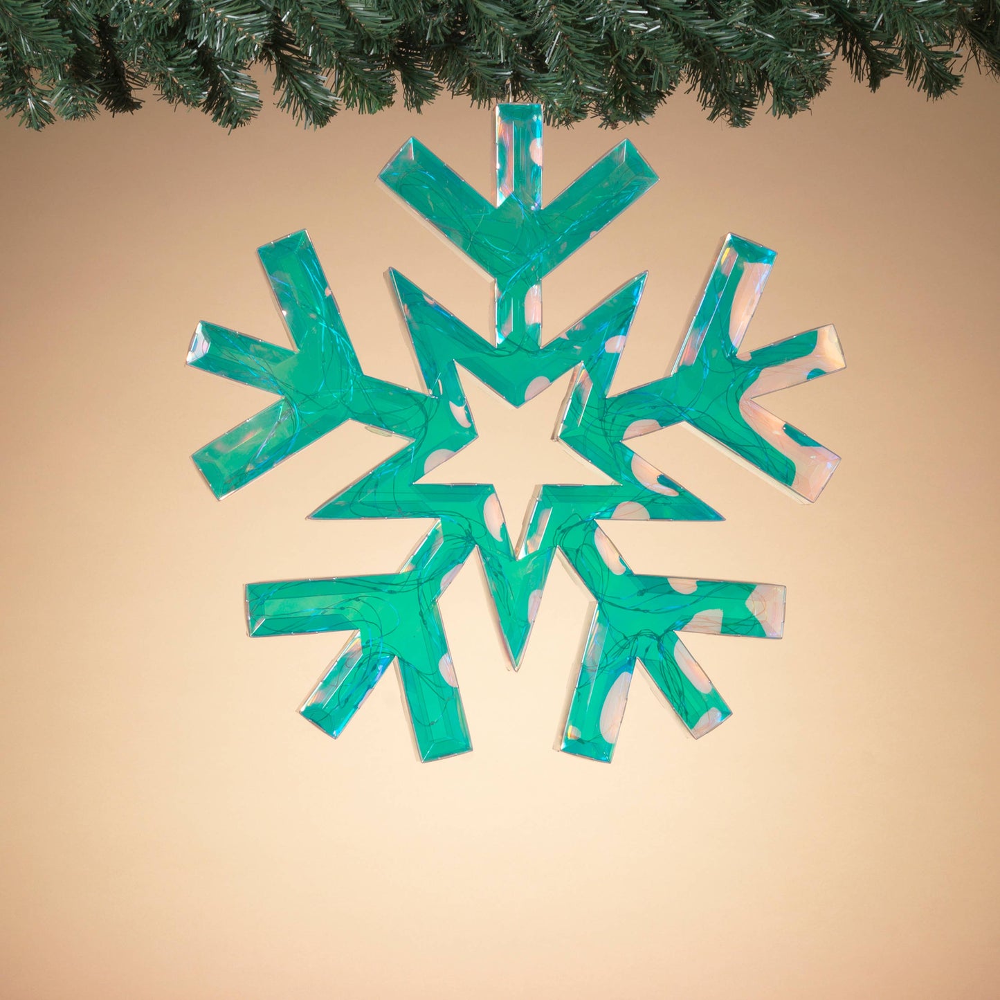 The Gerson Companies - Christmas 18.3"D USB Electric Lighted Ha