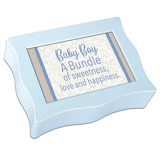 Cottage Garden - Baby Boy Music Box