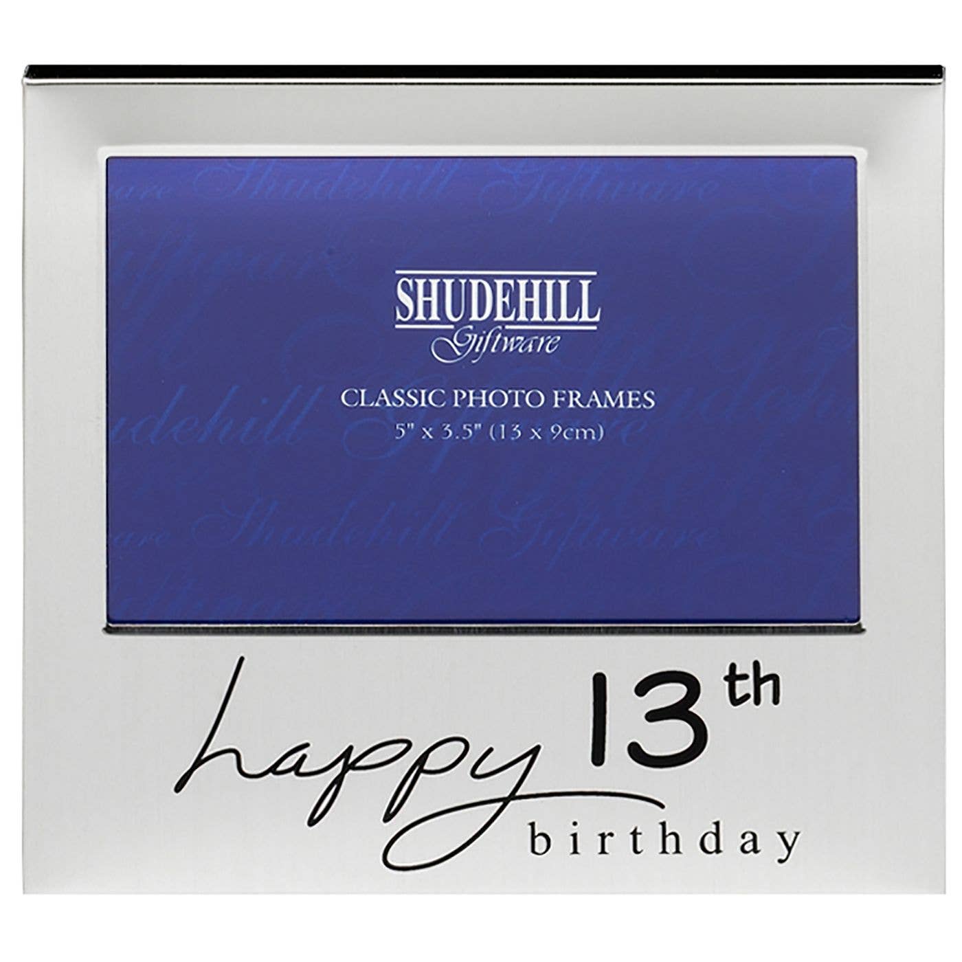 Joe Davies - Satin Silver Occasion Frame 13th Birthday 5x3