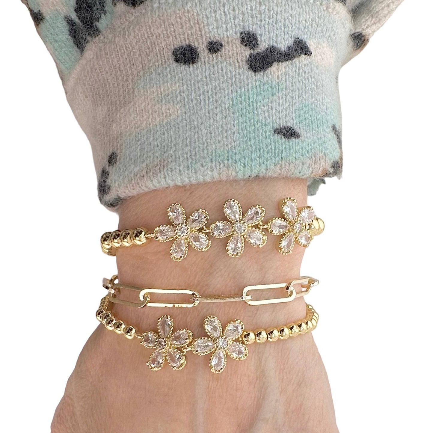 Love, Lisa - Love, Lisa's Paperclip Bracelet: Silver