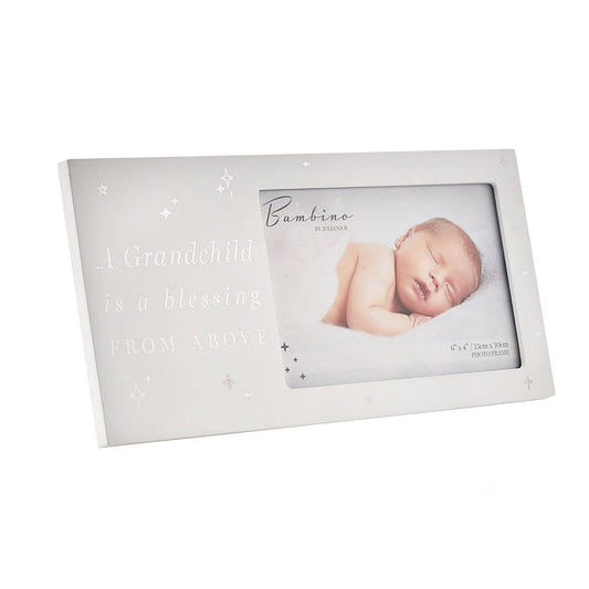 WIDDOP and Co. - Bambino Wooden Grandchild Photo Frame 6" x 4"