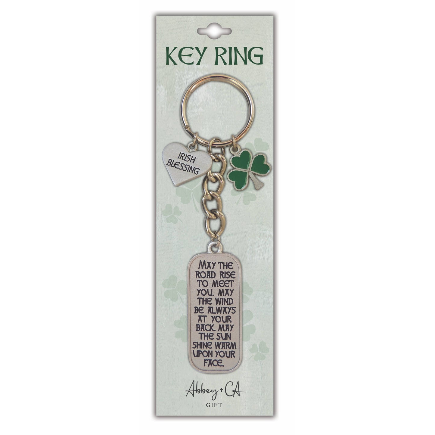 Abbey & CA Gift - Irish Blessing Key Ring