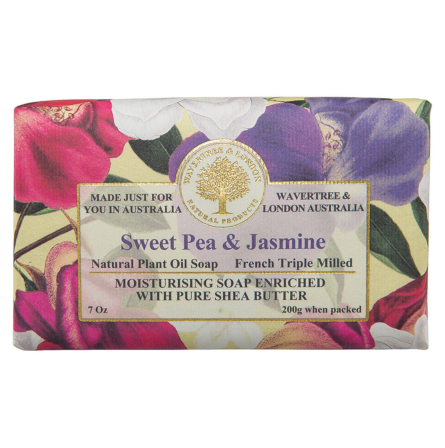 Wavertree & London - Wavertree & London Sweet Pea & Jasmine Luxury Soap Bars
