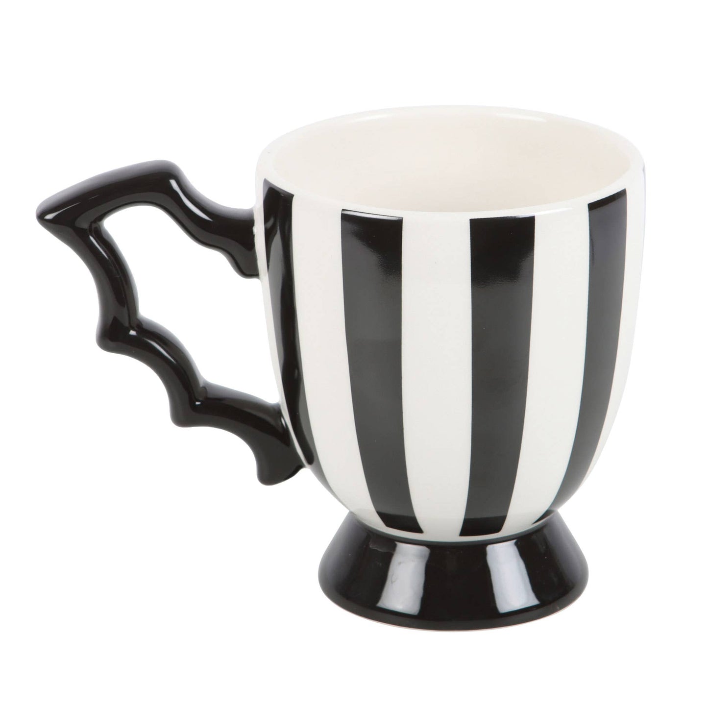 Something Different Wholesale - Gothic Striped Bat Wing Teacup