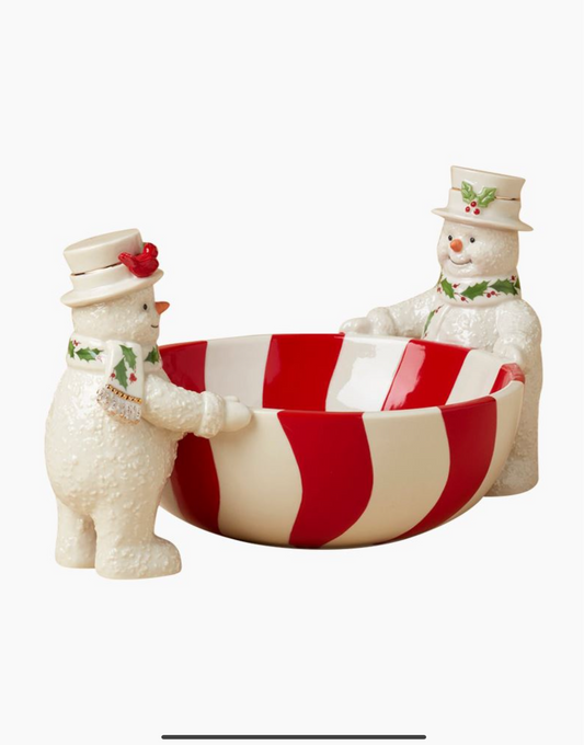 Lenox Happy Holly Days Treat Bowl