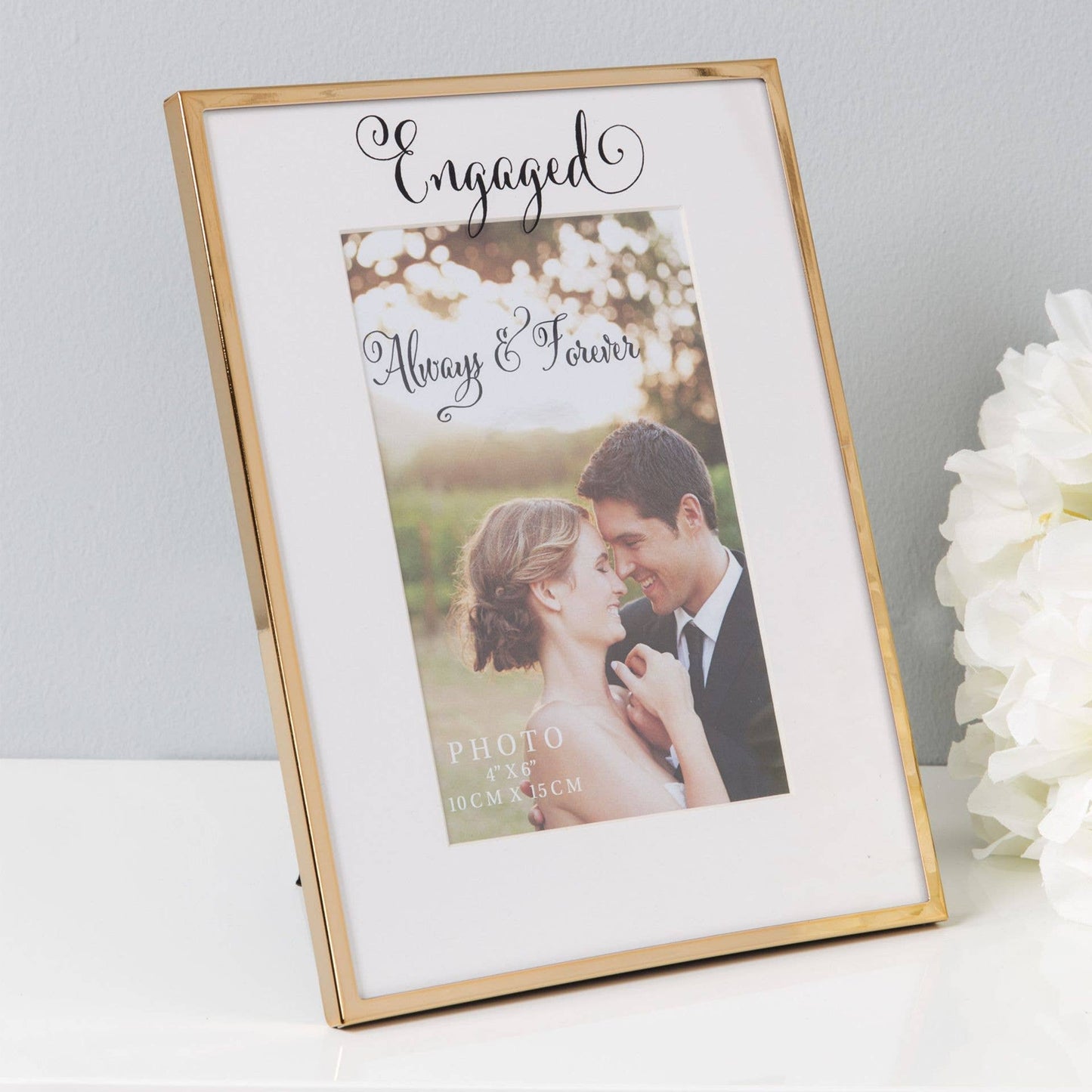 WIDDOP and Co. - Always & Forever Photo Frame 4" x 6" 'Engaged'