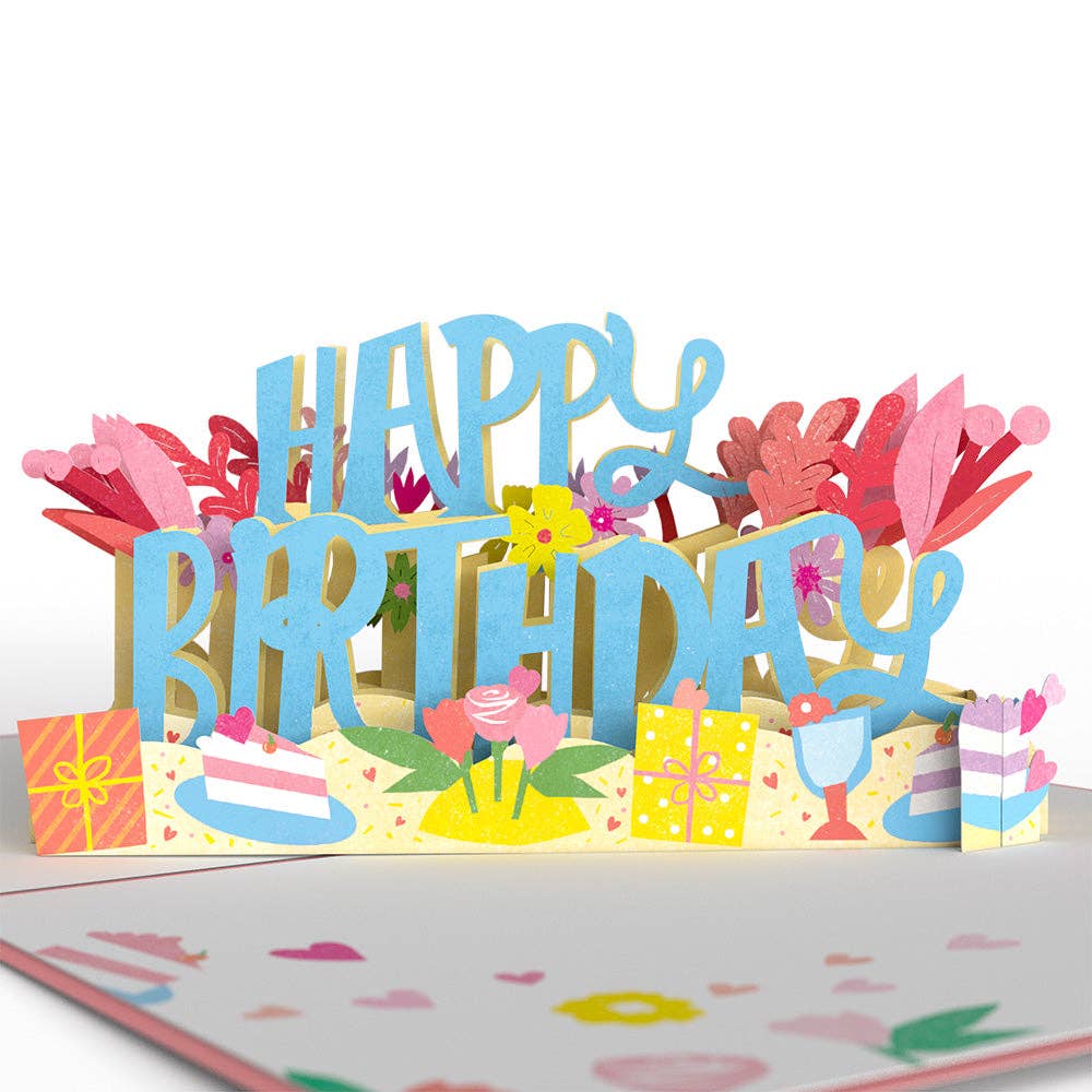 Lovepop Cards - It's Time to Celebrate Birthday 5''x7'' Card, Birthday Cards