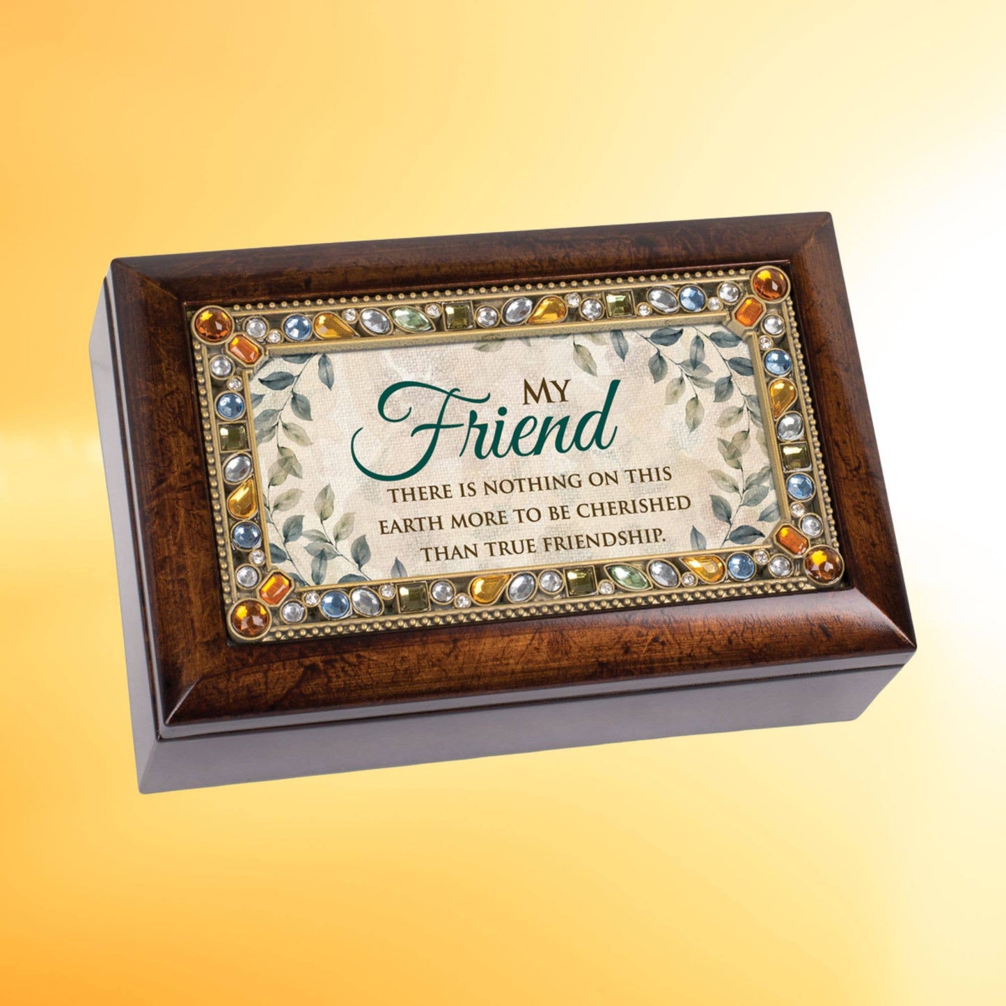 Cottage Garden - My Friend Petite Musical Keepsake Box