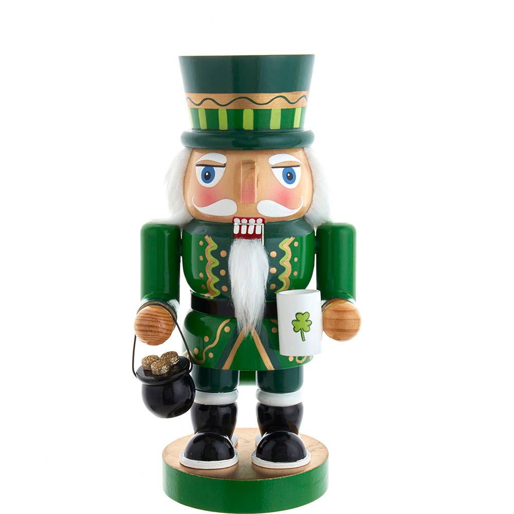 Kurt S. Adler, Inc. - 10“ Wooden Irish Nutcracker