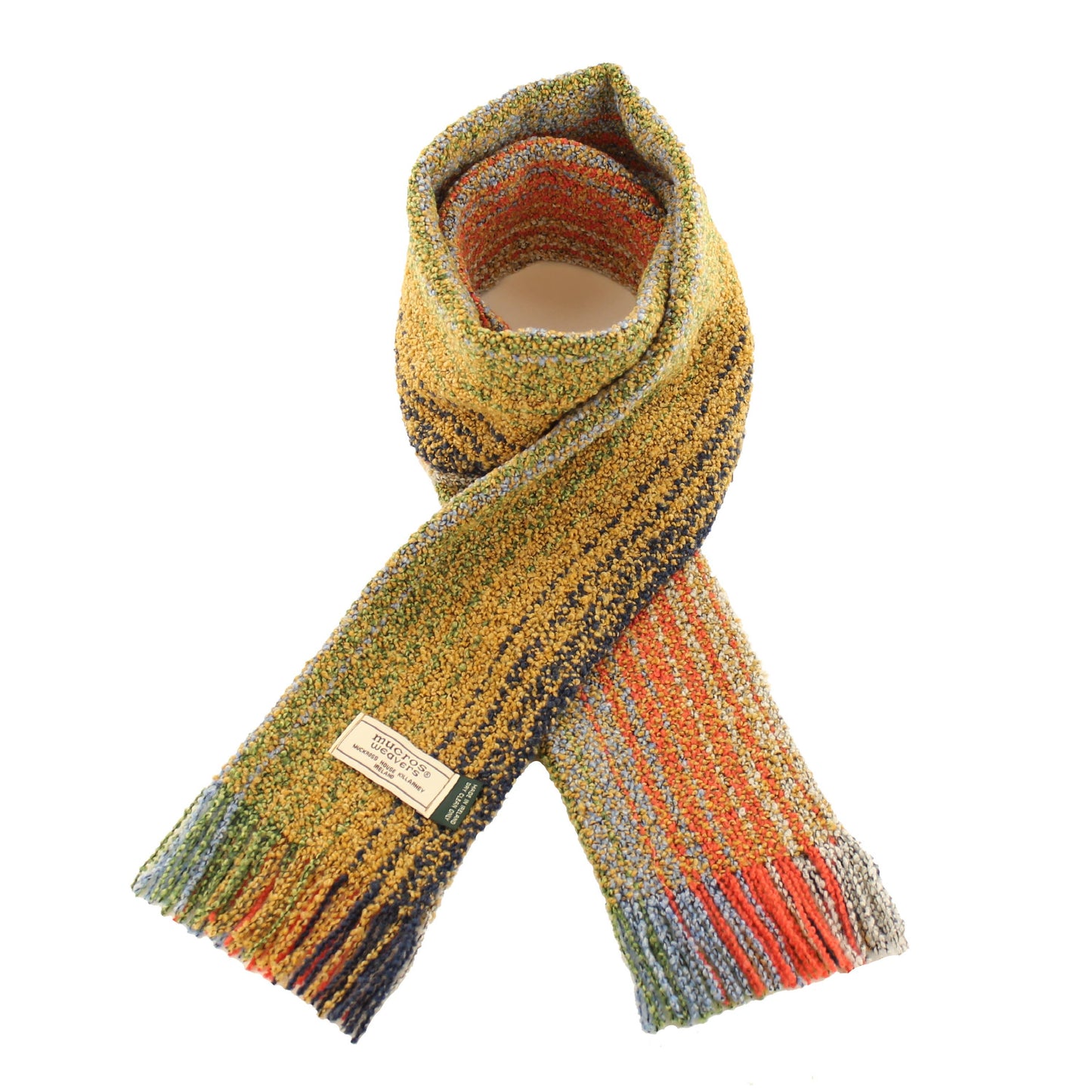 Mucros Weavers - Women's Fine Merino Wool and Cashmere Scarf
