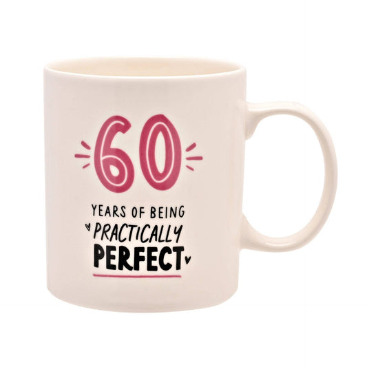 WIDDOP and Co. - Hullabaloo Birthday Mug - 60 Pink