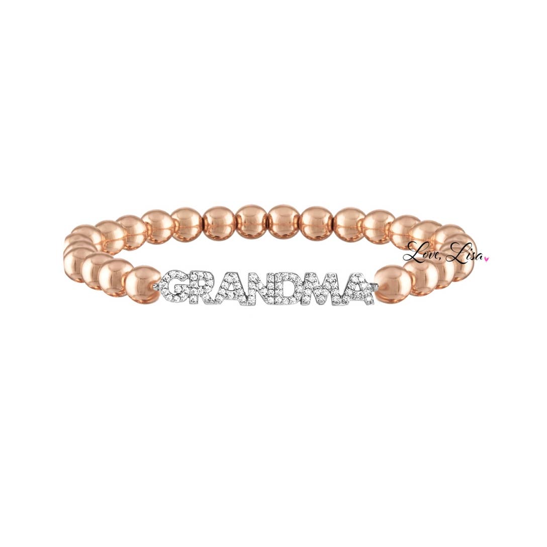 Love, Lisa - Penny Grandma Bracelet: Silver