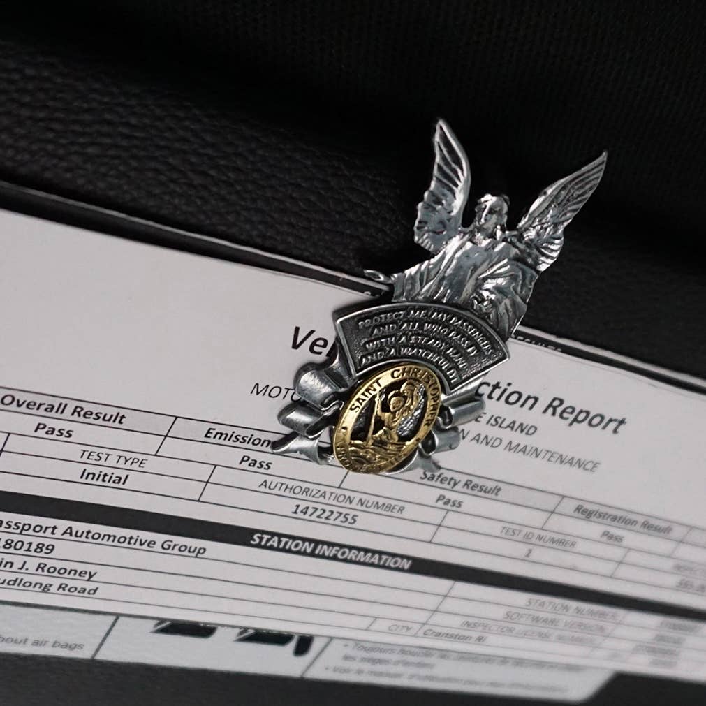 Abbey & CA Gift - Traveler Prayer Visor Clip