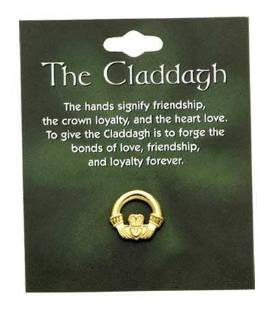Abbey & CA Gift - Claddagh Lapel Pin