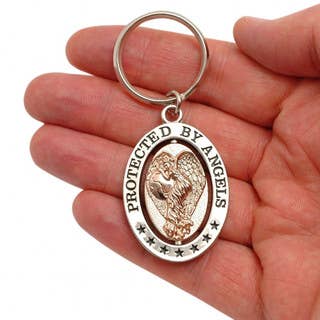 AngelStar - Protected By Angel - Keychain