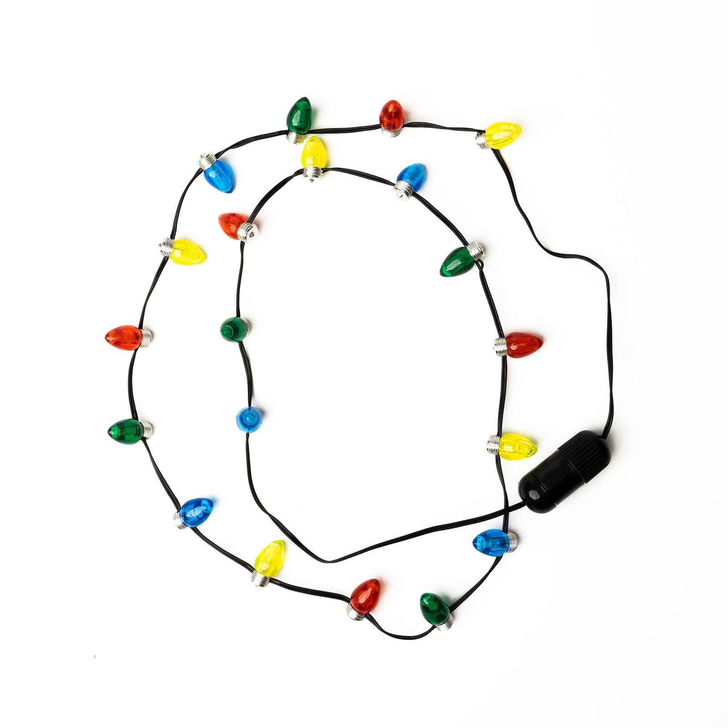 DM Merchandising - New Losta Light Light Bulb Necklace w/20lights