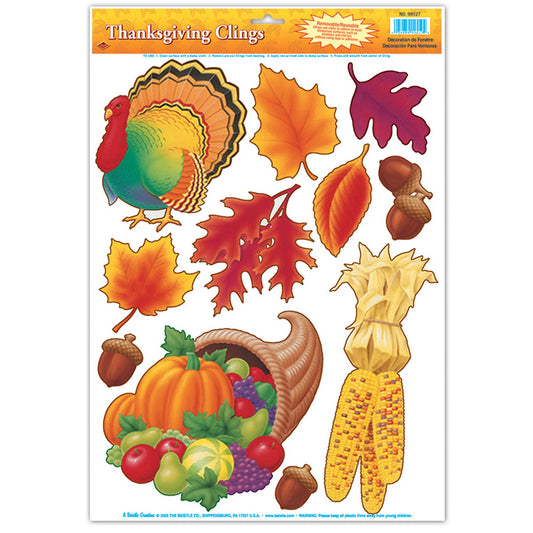 Beistle - Thanksgiving Clings