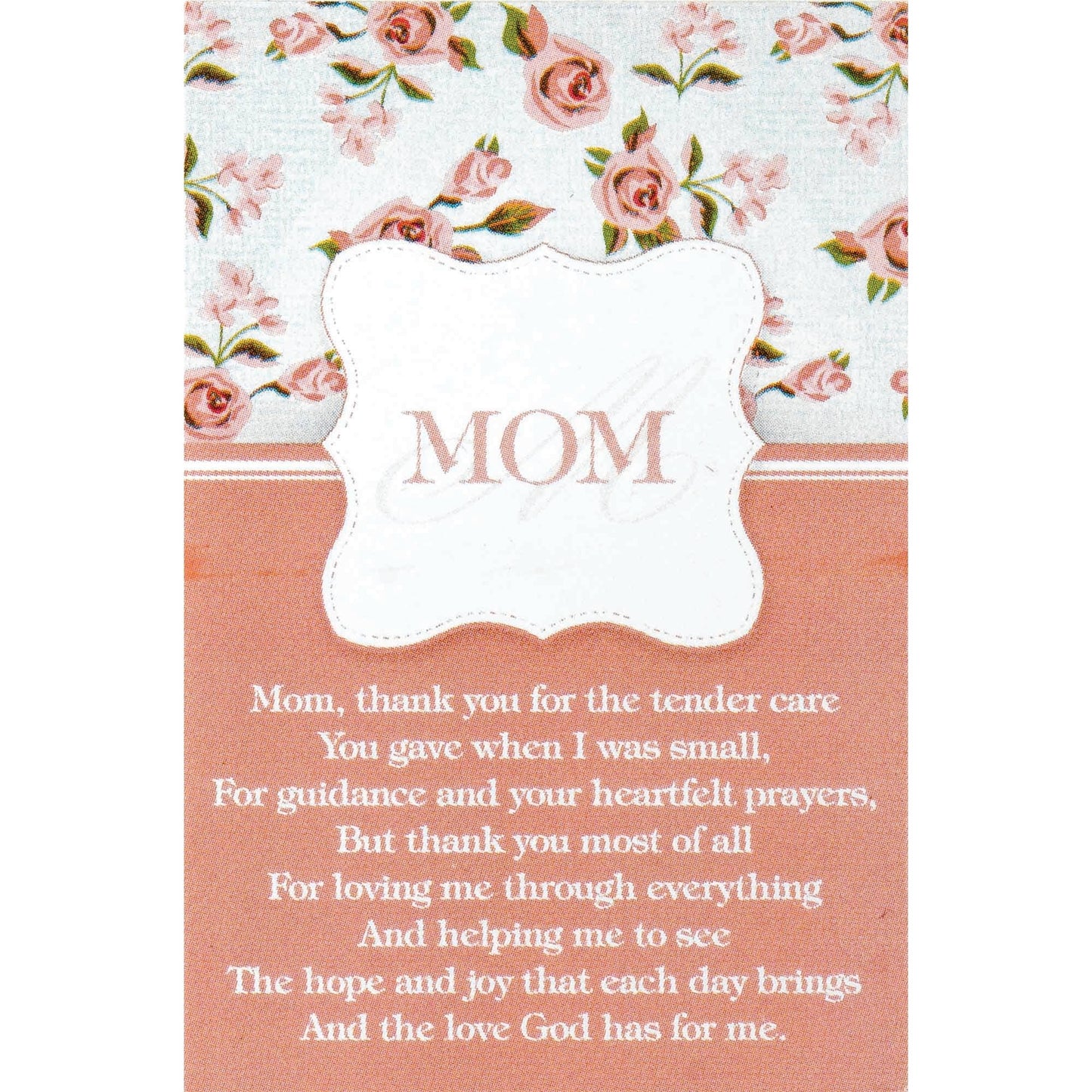 Cottage Garden - Angel Pray Crd Mom Thank You Rsn 2.5