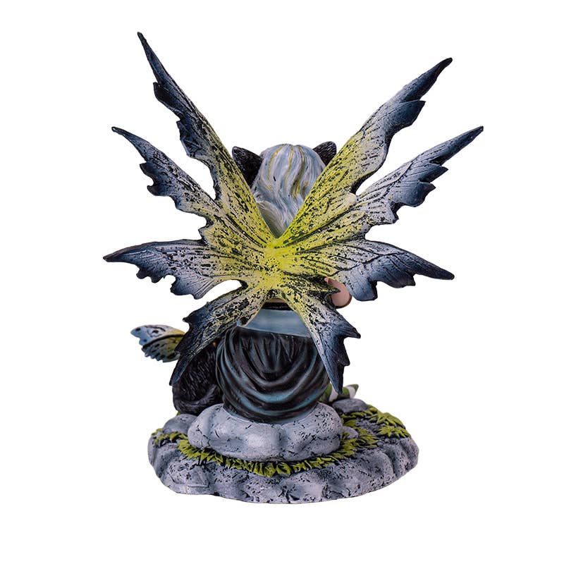 PACIFIC GIFTWARE - 15765 Fairy with Black Cat