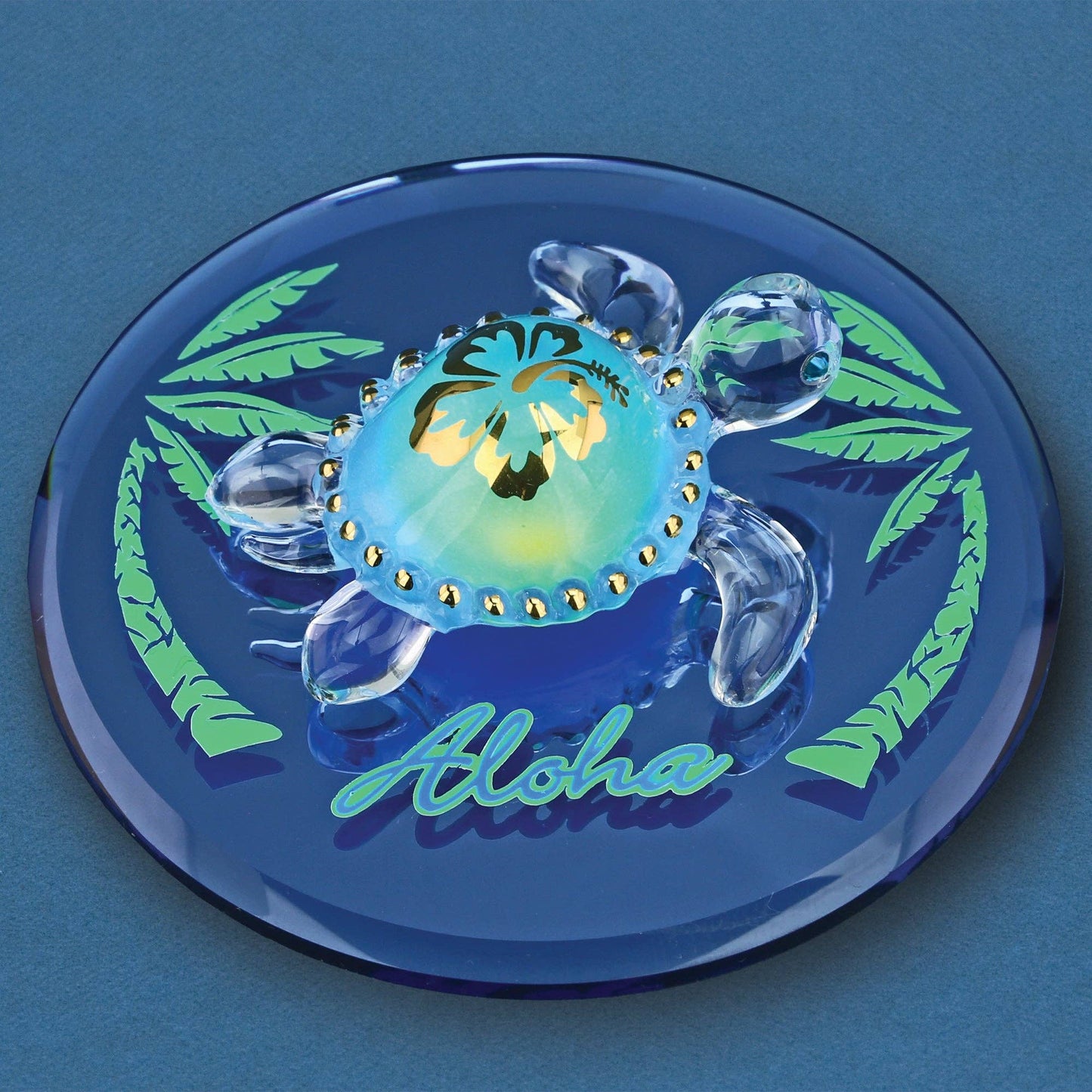 Glass Baron - S3 261-AL: Sea Turtle "Aloha" (Large)