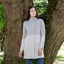 SAOL Ladies Herringbone Wool Coat