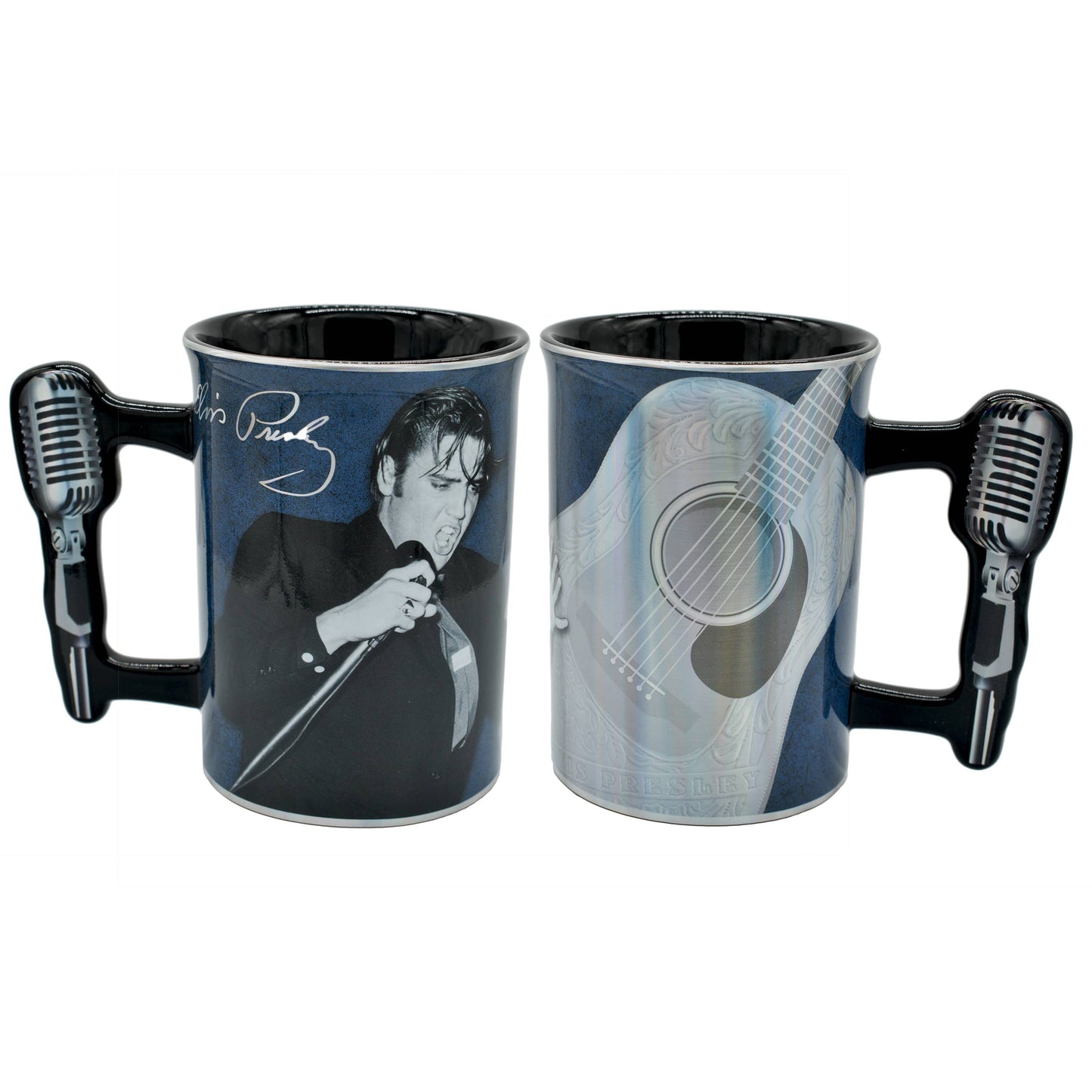 MID-SOUTH PRODUCTS - Elvis Mug - Metallic Guitar w/ Microphone Handle