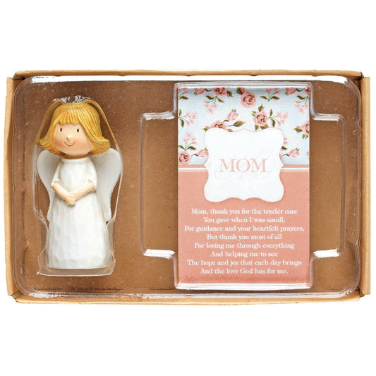 Cottage Garden - Angel Pray Crd Mom Thank You Rsn 2.5
