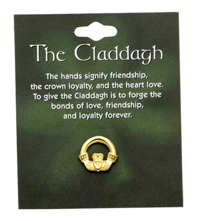 Abbey & CA Gift - Claddagh Lapel Pin