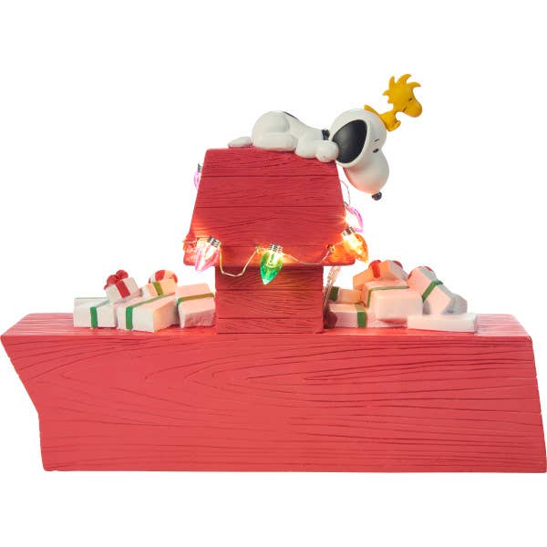 Precious Moments - Peanuts Snoopy and Woodstock Wishing You A Very Merry & Cozy