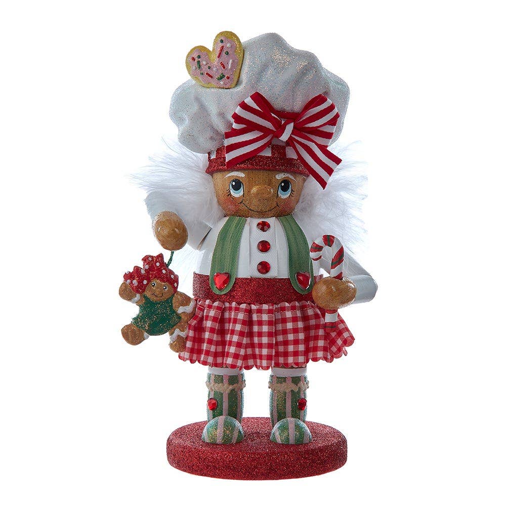 Kurt S. Adler, Inc. - 10“ Hollywood Nutcracker ™ Gingerbread Baker Girl Nutcracker