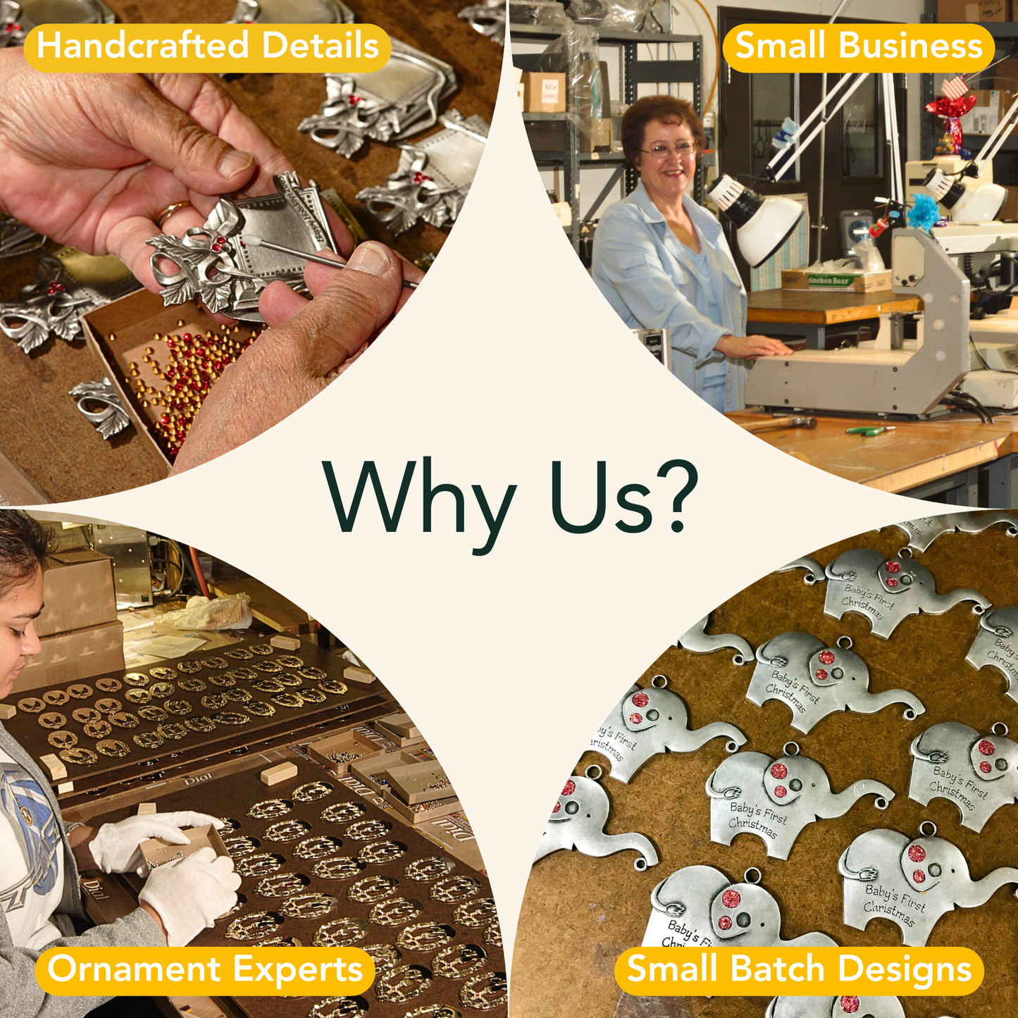 Gloria Duchin - Pewter Military Hero Photo Frame Ornament