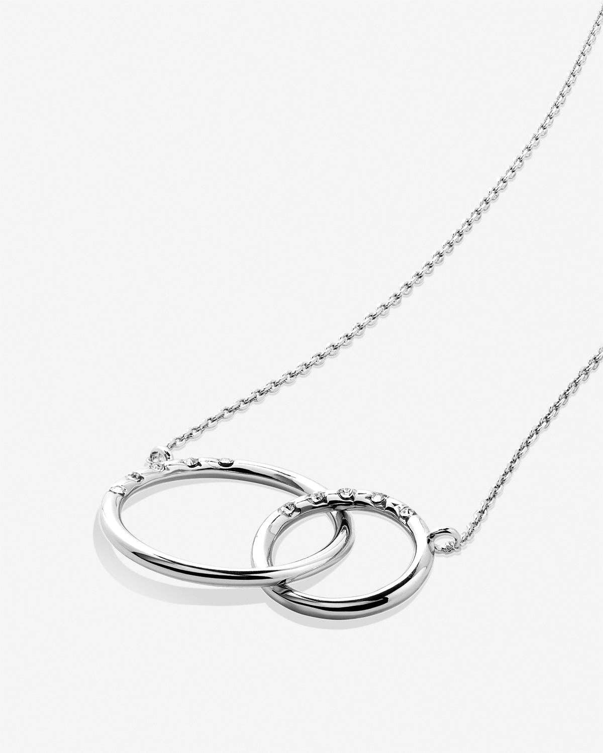 Bryan Anthonys - Family Interlocking Circles Necklace: 14k Gold