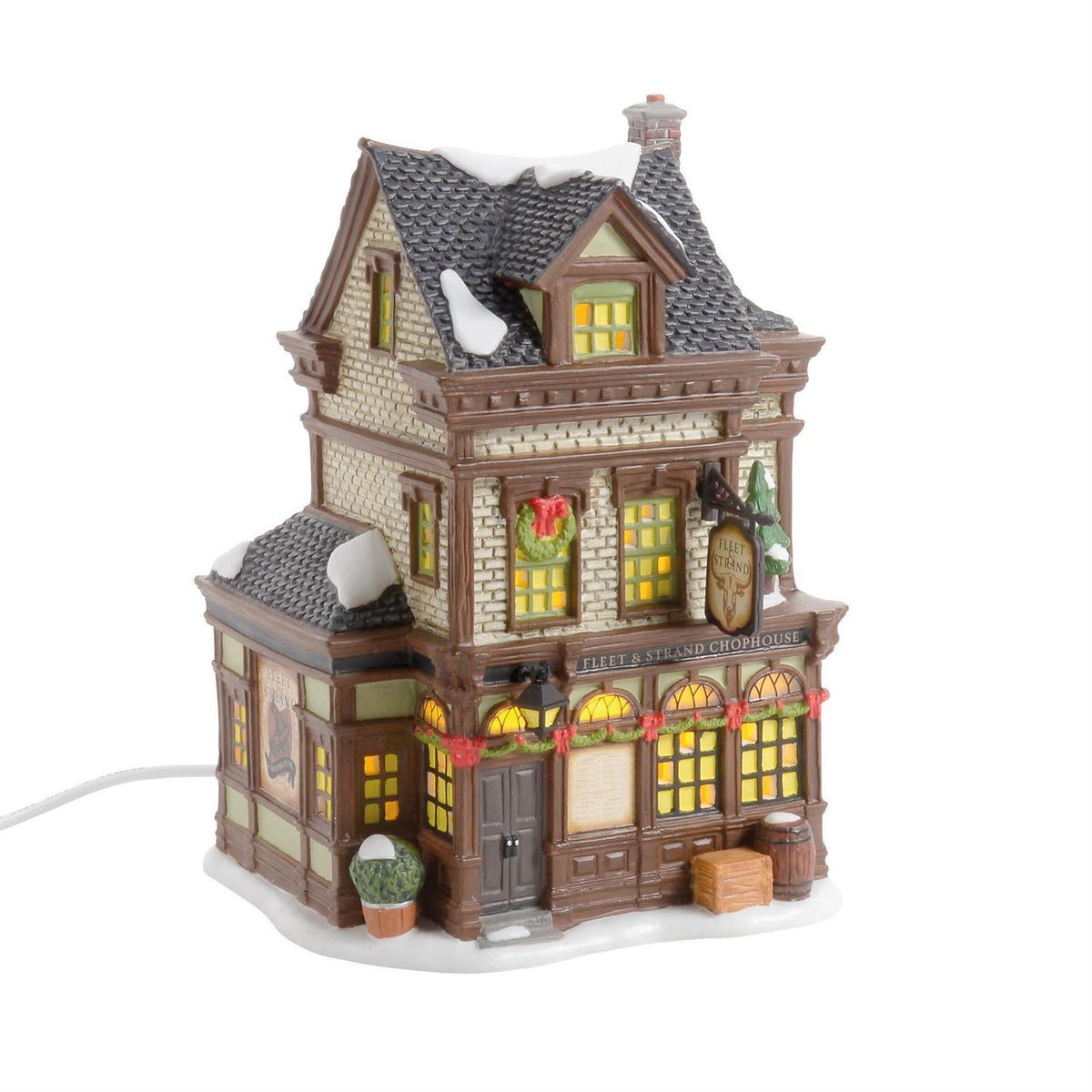 Department 56 Dickens’ Village Series “Fleet & Strand Chophouse”