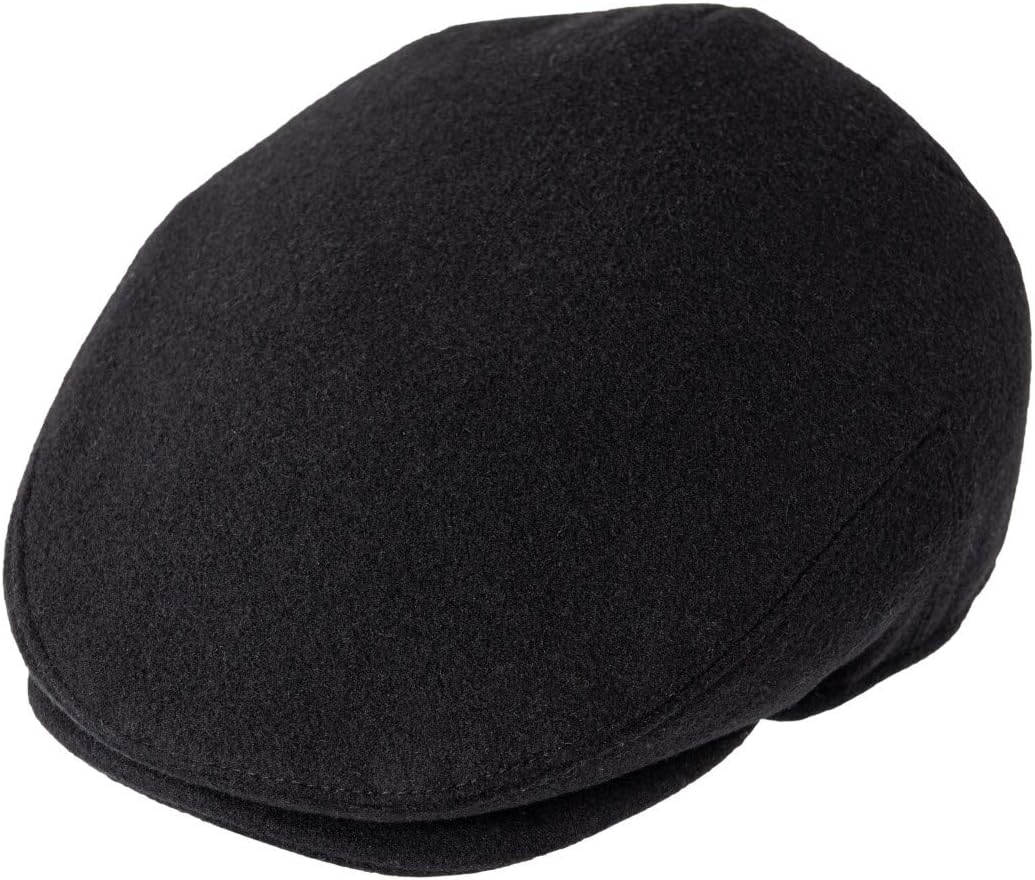 FIA Black Wool Vintage Cap