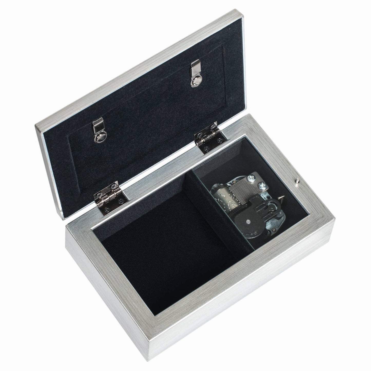 Cottage Garden - Memories Petite Silver Jeweled Music Box